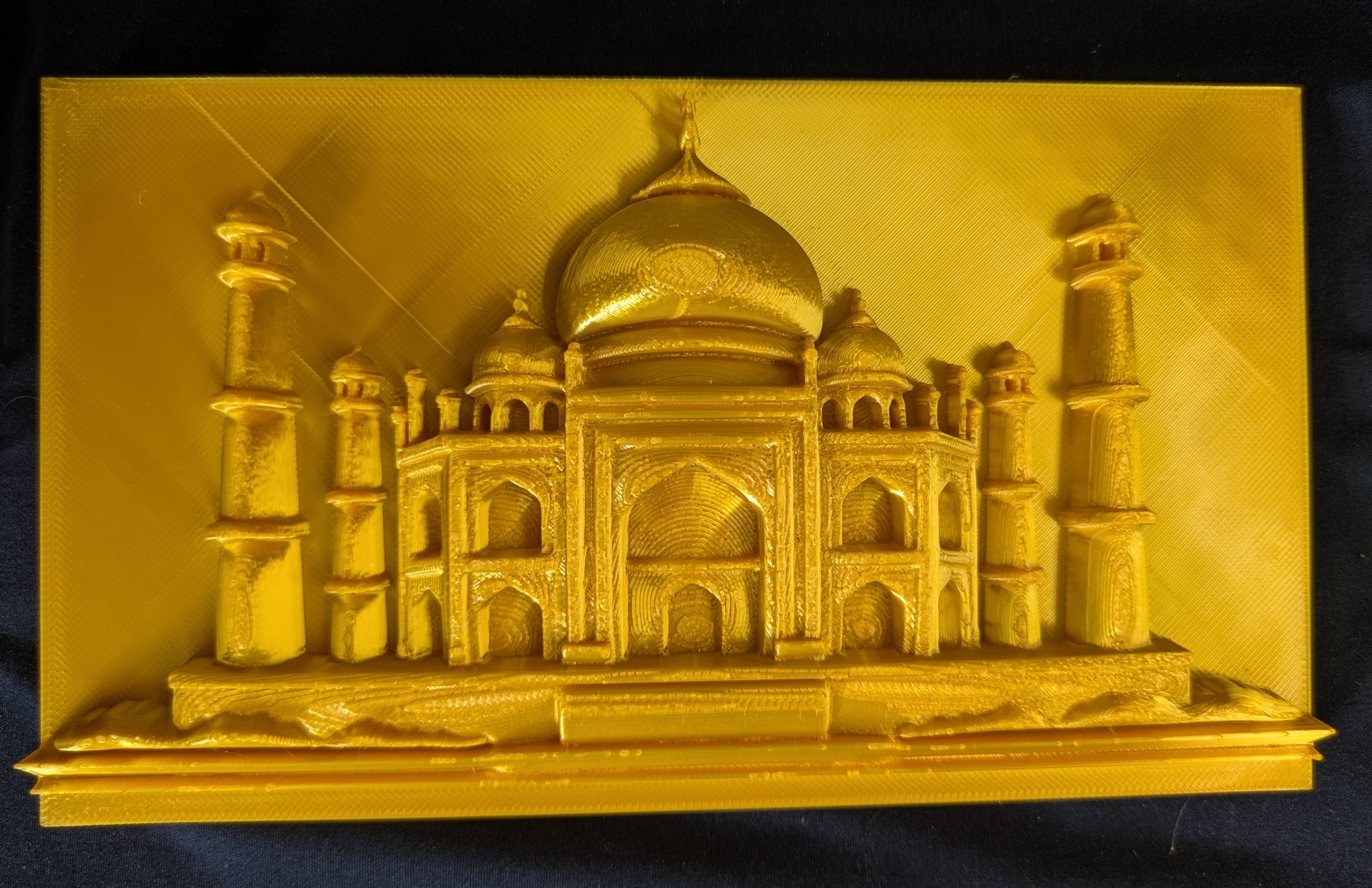 Eternal Reflection – Taj Mahal Relief