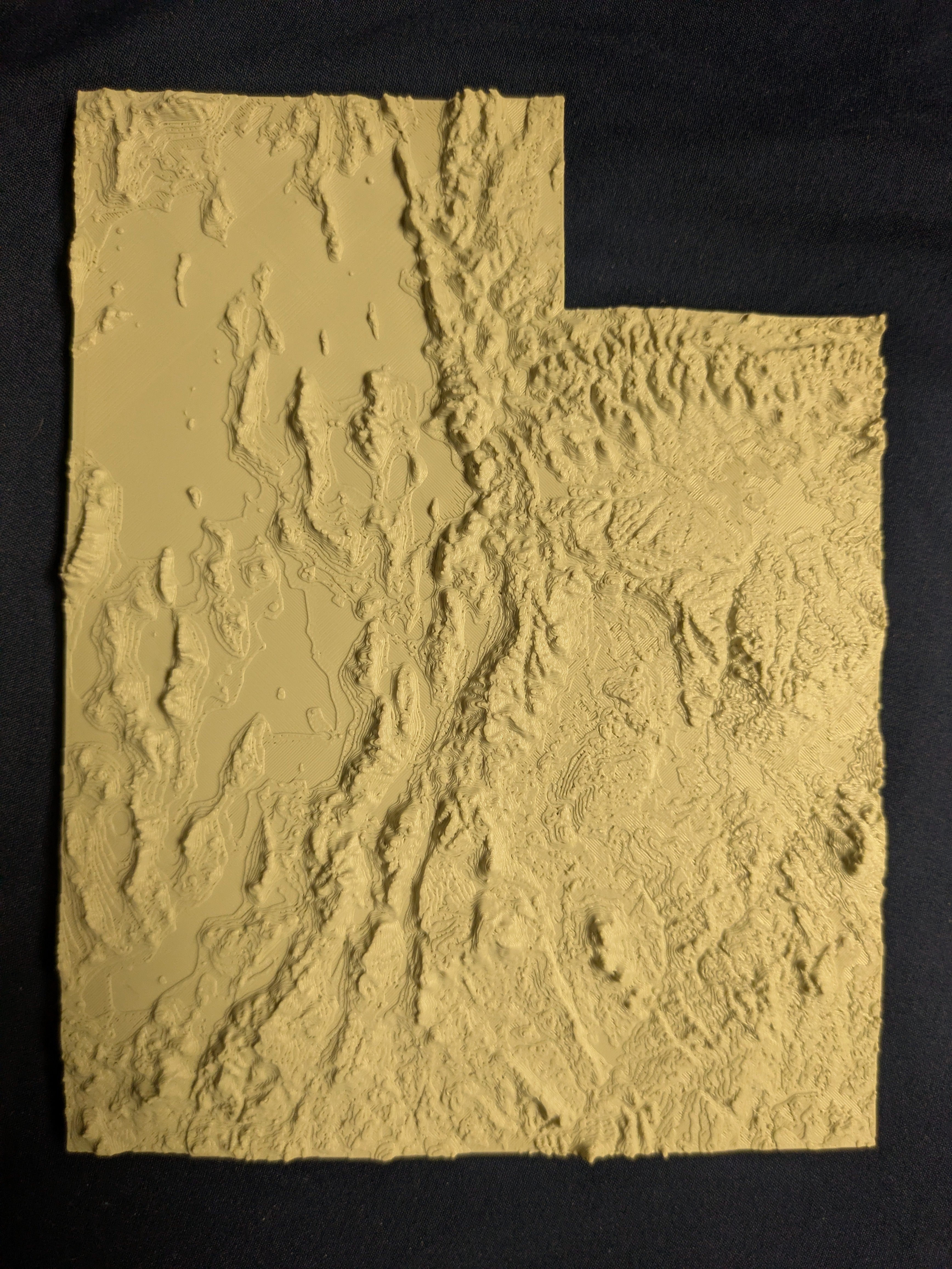 Utah Terrain Map