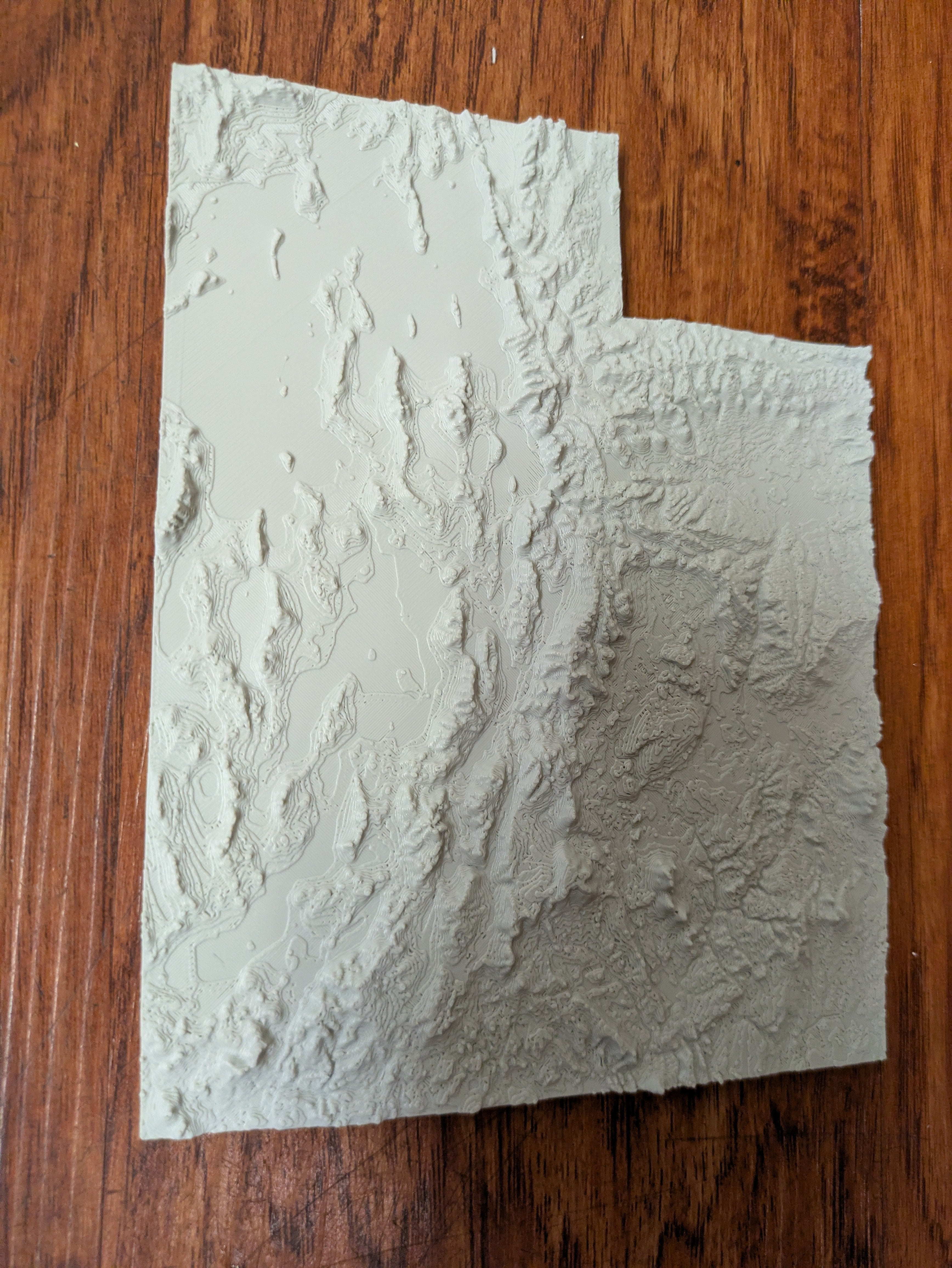 Utah Terrain Map